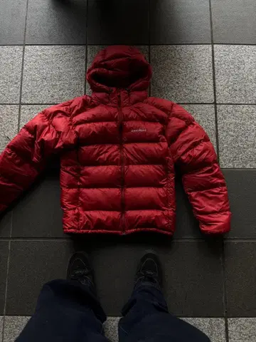 새상품급 montbell 라이트 알파인 파카 800 필파워