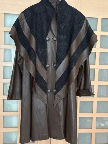 양가죽 롱 코트