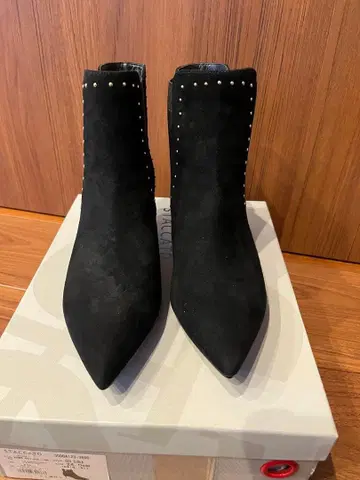 STACCATO 스태커토 사이드 고어 스터드 숏부츠 24cm 새상품