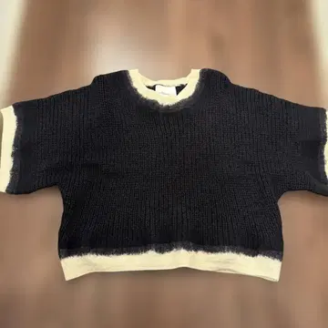 3.1 필립림 니트 스웨터 S 블랙/아이보리 반팔