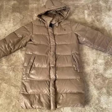 짐플렉스 베이지 롱 다운 자켓 사이즈 12