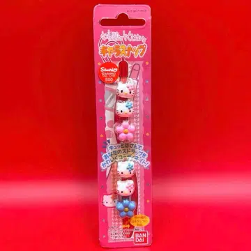 희귀 초레어 헬로키티 스트랩 스냅 캐릭터 스냅 카오하나 레트로