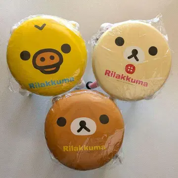 리락쿠마 다라란 페이스 미니 의자 3개 세트