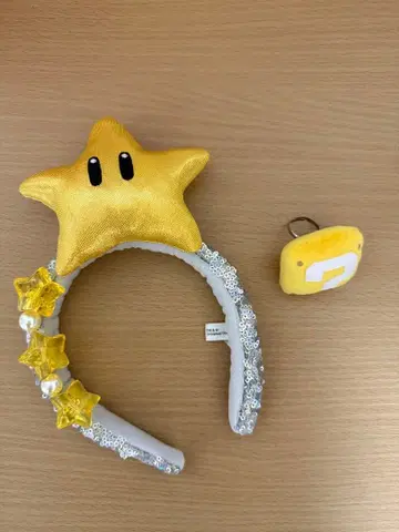 USJ 유니버셜 헤어밴드 마리오 스타