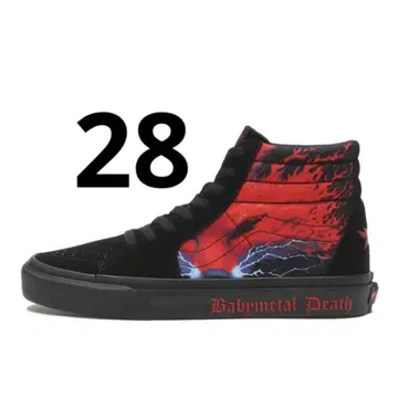 BABYMETAL x Vans Sk8-Hi 28cm