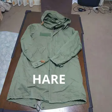 HARE 올리브 그린 밀리터리 자켓