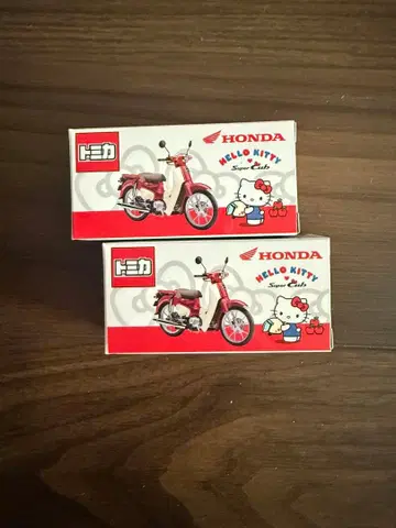 토미카 헬로키티 슈퍼커브 2개 세트