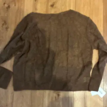 미사용 새상품 BABYLONE 브라운 긴팔 니트 F 사이즈