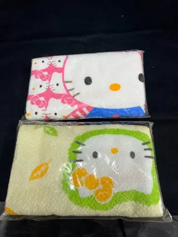 헬로키티 타월 2개 세트