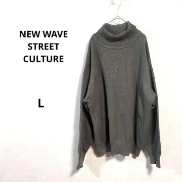 뉴웨이브 스트릿 컬처 남성용 터틀넥 니트 L N210