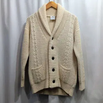 아일랜드제 보너 오브 아일랜드 숄카라 울 가디건 40