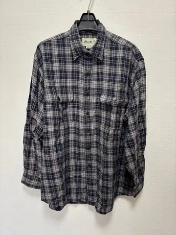 Eddie Bauer 플란넬 셔츠 M 얇은 소재