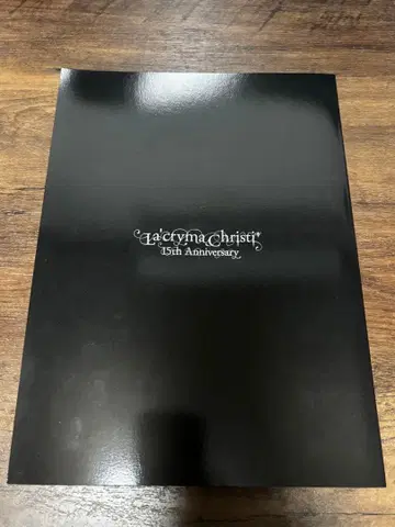 La'cryma Christi 15th Anniversary 팜플렛