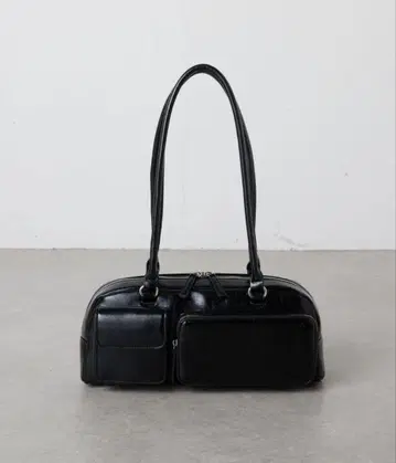 [ PAPILLONNER ] 아웃 포켓 보스턴 백