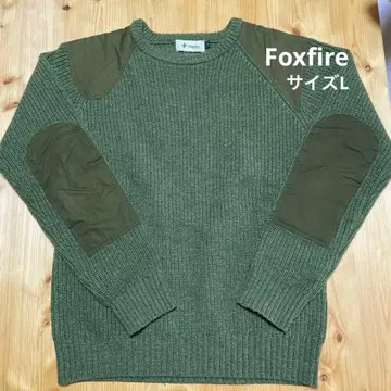 Foxfire 명령어 스웨터 그린 사이즈 L