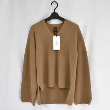 [새상품] BATONER(바토너) HIGH COUNT RIB V-NECK