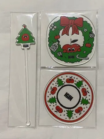 IGIN 팝업 크리스마스 코스터 마들러 BTS JIN