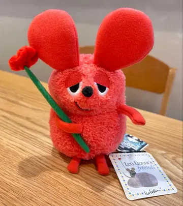 레오 레오니 프레데릭 슈라루 봉제 인형 산아로 빨간색 폭신폭신