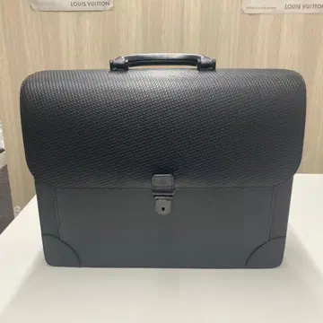 DUNHILL 블랙 브리프 케이스