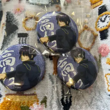 점페스 AMNIBUS 글리터 캔뱃지 타카스기 신스케