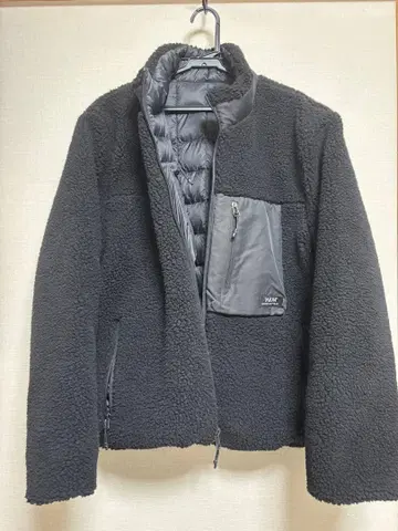 TAION 플리스 자켓 블랙