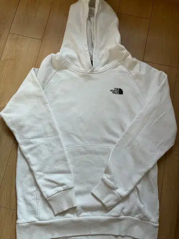 THE NORTH FACE 화이트 후드티 XL