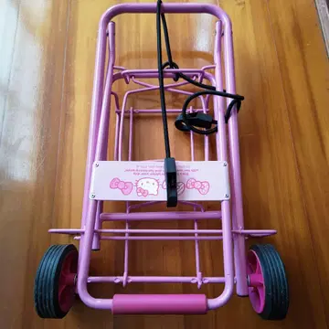 산리오 헬로키티 접이식 짐 카트