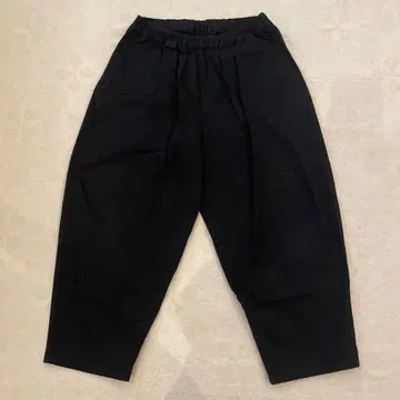 오로네 블랙 벌룬 팬츠