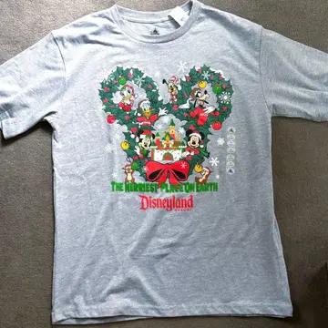 LA 디즈니 크리스마스 T셔츠 택 포함 새상품