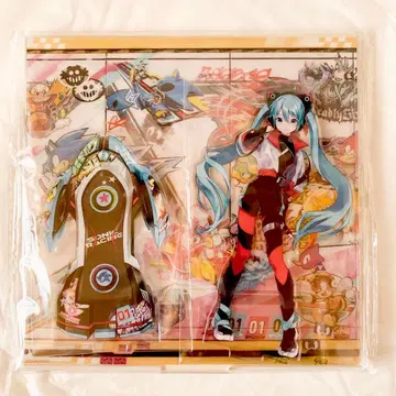 소닉 레이싱 크로스 월드 x 하츠네 미쿠 아크릴 디오라마 아크릴 스탠드