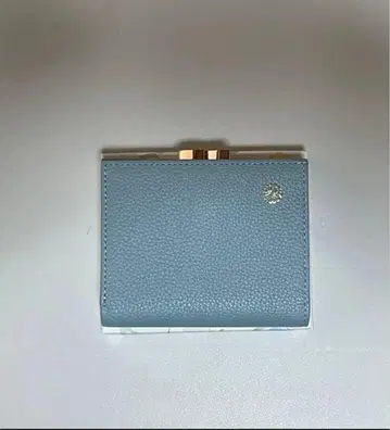 황궁 가마구치 이단 접이식 지갑 라이트 블루 새상품 미사용