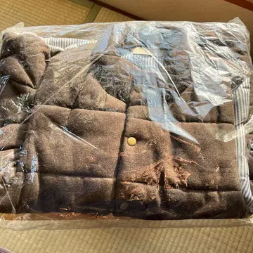 브라운 퀼팅 베스트