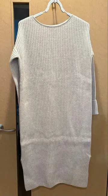 GALERIE VIE 갤러리 바이 니트 원피스 그레이 미사용 택 포함