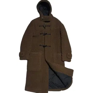 GLOVERALL 18AW 새상품급 JS별주 MONTY 보아 더플 코트