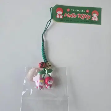 지역 한정 키티 스트랩 야마가타 한정 체리