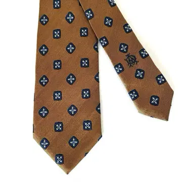 던힐 직물 넥타이