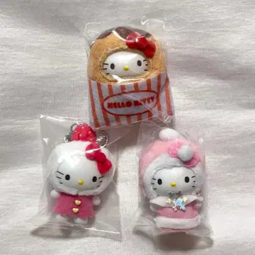 산리오 헬로키티 치비토모 와가시 오카즈 유키노세이 3종 세트