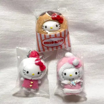 산리오 헬로키티 치비토모 와가시 오카즈 유키노세이 3종 세트