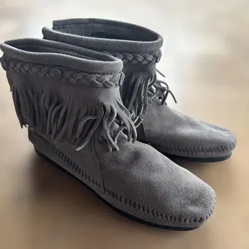 새상품급 MINNETONKA 미네통카 하이탑 백 집 부츠