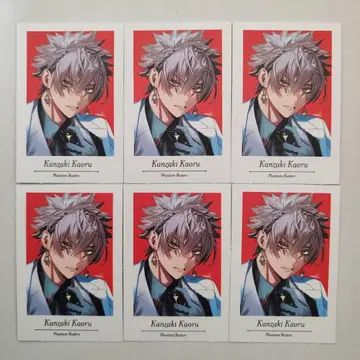 팬텀 버스터즈 칸자키 카오루 한국 폴라로이드풍 트레이딩 카드