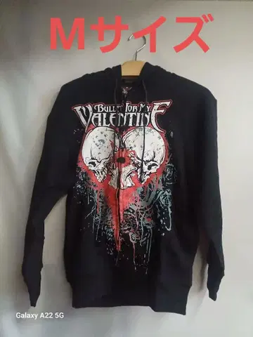 밴딩 후드티 BULLET FOR MY VALENTINE M 사이즈