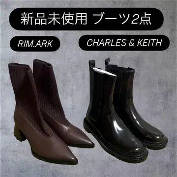 여성용 부츠 2점 묶음 판매 23cm