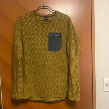 patagonia XL 머스타드 니트 스웨터