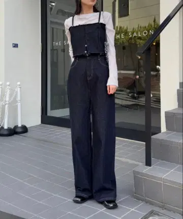 mystic 데님 팬츠 뷔스티에