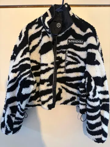 SANAGARA 제브라 보아 자켓