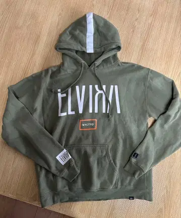 ELVIRA 올리브 후디 M 사이즈 엘비라