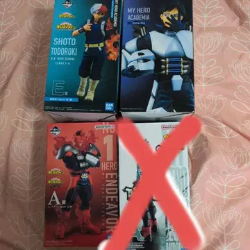 토도로키 쇼토 이이다 텐야 엔데버 피규어 제일복권 세트