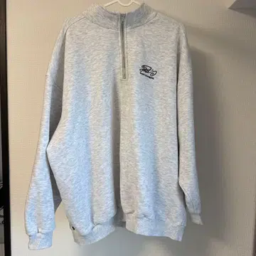 8 그레이 집업 맨투맨