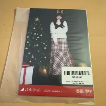 노기자카46 브로마이드 크리스마스 2025 5종 나가시마 린