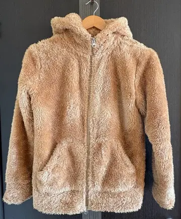 champion 챔피온 플리스 자켓 브라운 베이지 후드